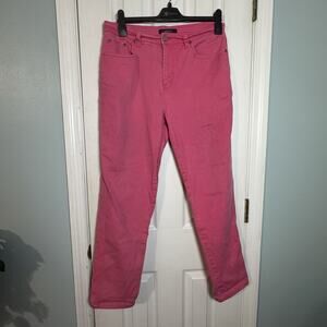 Vintage Bill Blass Pink Jeans, Stretch, Cotton/Lycra, 70’s 80’s, Size 12